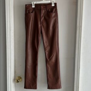 Mother the ankle mid rise dazzler in Wax on Wax off size 26